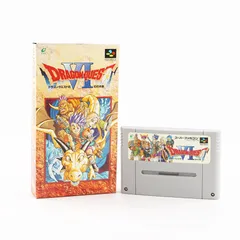 任天堂 スーパーファミコン ソフト DRAGON QUEST VI ドラゴンクエスト VI 幻の大地 分解掃除 動作確認済み商品 ジャンク商品