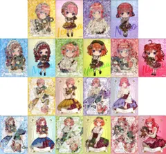 【中古】キャラカード 全10種セット ホログラム＆クリアカードセット 「ひこくじ 五等分の花嫁* ～どっちの私が好き?～」 J賞