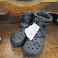 新品未使用　クロックス ボア ブーツ 黒 23㎝ エキスパート藤沢辻堂