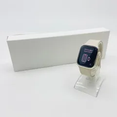 美品 Apple Watch Series 9 GPSモデル 41mm MR8T3J/A スターライトアルミニウムケースとスターライトスポーツバンド S/M 【C4119-60】