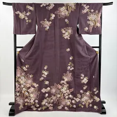 専用です。作家物 訪問着 辻ケ花絞り 徳永憲峯 紫系ぼかし染め 銀通し地紋 落款 2025年最新】徳永憲峯の人気アイテム - メルカリ