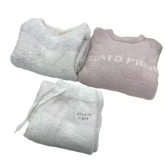 186005 現状品 gelato pique ジェラートピケ ルームウェア・パジャマ ３点まとめ売り