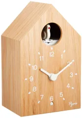 【在庫処分】Clock) セイコー クロック 掛け時計 置き時計 兼用 セイコークロック(Seiko アナログ かっこう時計 数取り PYXIS ピクシス 木枠 天然色木地 NA609A SEIKO