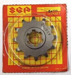 新品・未使用・特価品 二輪車・オートバイ用・エンジンスポロケット 27511-04700・12T-420 スズキ(SUZUKI) (#00460268)