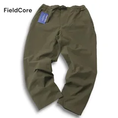 【新品 未使用】 FieldCore フィールドコア ワークマン シアサッカー★ レイン テーパード クライミング パンツ Sz.L メンズ