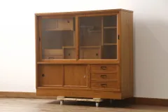 屋久杉風の家具　杉飾り棚家具　和室置物台　茶箪笥　送料無料 飾り棚 和風 和室 屋久杉 おしゃれ 八重衣 30 完全受注生産 大川
