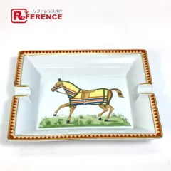 エルメス 馬モチーフ シュバル アッシュトレイ インテリア 小物入れ 灰皿 陶器