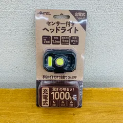 HX10LT-039BK 充電式 センサー付き ヘッドライト type-C
