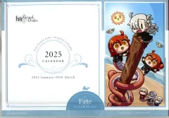 【中古】カレンダー Fate/Grand Order 2025年 卓上カレンダー 2025年FGOお年賀キャンペーン 当選品