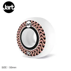 ジャート スケートボード ウィール JAWH0022A007 レディース メンズ SPIRAL 50mm 102A ウィール パック JART SKATEBOARDS カラー:ホワイト×マルチ 品番：73649006のサムネイル