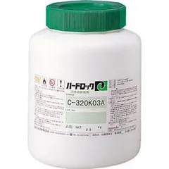 덴카 C320K-03A 하드록 1kg [금속 접착 글루]