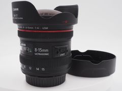 CANON EF8-15mm F4L フィッシュアイ USM 番:4