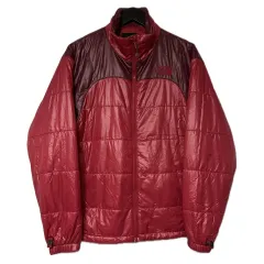 95 THE NORTH FACE(ザノースフェイス) 軽量ダウン バーガンディー