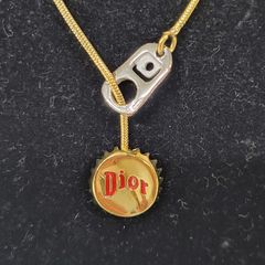 36 Dior ディオール 缶モチーフ ネックレス