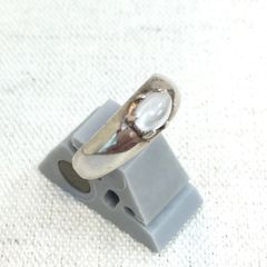 シンプル　クール　シルバーリング　9  14号　新品