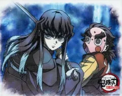 【中古】キャンバスボード・キャンバスアート 時透無一郎＆小鉄 キャンバスパネル 「鬼滅の刃 刀鍛冶の里編×ufotable DINING」 お楽しみくじ景品