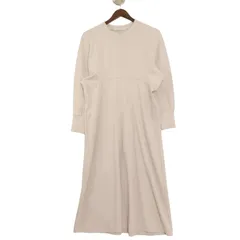 CAPRICIEUX LEMAGE カプリシュレマージュ 通年★ ロング ラウンド立体スリーブ ワンピース Sz.F レディース