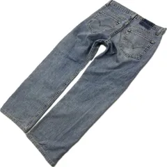90s ☆ Levi's ☆ 519-0217 USA製 抜群の風合い◎ デニムパンツ ライトブルー ジーンズ W33 アメカジ ストリート 古着 リーバイス ■Ja7403