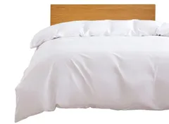 【新品未使用】掛けふとんカバー シングル 150x210cm 綿100％ 掛け布団用カバー 平織り 布団カバー 防ダニ 抗菌 ホワイト