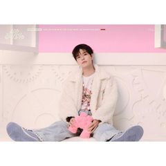 K-POP グッズ スンミン SEUNGMIN Stray Kids ストレイキッズ A4 サイズ ラミネート加工 ハングル 反切表つき 下敷き オリジナル スキズ STAY ステイ 勉強