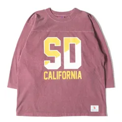 スタンダードカリフォルニア　フットボールシャツ STANDARD CALIFORNIA Heavyweight Football Logo T 白