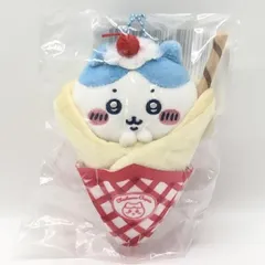 【中古】未開封・タグ付）C賞 ハチワレ クレープになっちゃった!!マスコット『ちいかわ クレープくじ』[24]