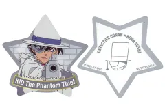 【中古】マグネット・磁石 怪盗キッド(グレー) 「無添くら寿司×劇場版 名探偵コナン 100万ドルの五稜星 ビッくらポン! マグネットシート2個セット(5月1日追加分)」
