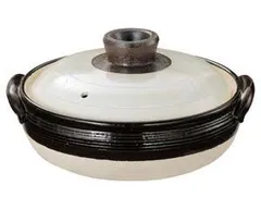 和食器  ス402-278 粉引 9号深鍋