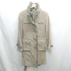 ◇ ⊇◎ Vigny ヴィニー ファー 長袖 コート サイズ36 サンドベージュ系 レディース E  【1501230018746】のサムネイル