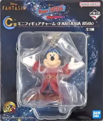 【中古】キーホルダー ミッキーマウス(手広げ) ミニフィギュアチャーム ＜FANTASIA 85th＞ 「一番くじ ディズニー ファンタジア 85th Anniversary Memories of＜Mickey＞」 C賞
