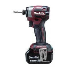【未開封/未使用品】 Makita マキタ 充電式インパクトドライバ TD173DGXAR 限定色 レッド 18V 6.0Ah　　KON