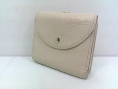 【極美品】IMIROTIOM 二つ折りがま口財布 ミルクティー I MiROTiOM 二つ折りがま口財布 ミルクティー - 折り財布最 安値