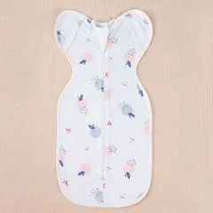 ☆ りんご ☆ L ☆ 安眠おくるみ スワドル コットン ykswaddle3 ベビー おくるみ 赤ちゃん 着るおくるみ 手が出せる スワドル スリーパー スワドリング 足が出ない 新生児 安眠 快眠 モロー反射 寝袋 ぐずり 出産祝い プレゼント