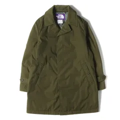THE NORTH FACE PURPLE LABEL ノースフェイス パープルレーベル コート サイズ:M / 65/35クロス プリマロフト キルティング ステンカラーコート (SOUTIEN COLLAR COAT) / カーキ【メンズ】【中古】