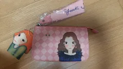 韓国人の作家ユクシムウォンさんのイラスト付き、長革財布