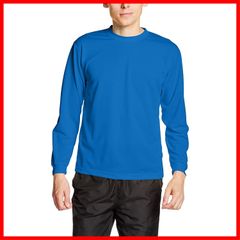 【人気商品】4.4オンス ドライ 長袖 ロングスリーブ Tシャツ [グリマー] [クルーネック] 00304-ALT