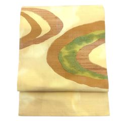 名古屋帯/紬地/ぼかし/美品/仕立上がり/11158