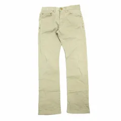 k■ナノユニバース/nano universe スキニーコットンパンツ/チノパン【S】ベージュ/MENS■30【中古】