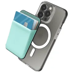 K-314 Sinjimoru Magsafe 対応 スマホカードケース　ライトブルー