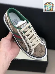 GUCCI グッチ クラシック ダブル G キャンバス シューズ06-KU66