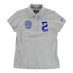 サイズ：1 PEARLY GATES パーリーゲイツ  半袖 ポロシャツ  グレー系 [240101279211]# ゴルフウェア レディース ストスト