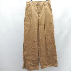 ◇ Θ Traditional Weatherwear センタープレス スラックス サイズXS ブラウン系 メンズ E  【1412260021562】のサムネイル