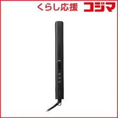 【 新品 未開封 】   テスコム マイナスイオン ストレートアイロン 25mm 120℃～200℃ 海外対応 交流(コード)式 ブラック TS360A-K 未使用 送料無料