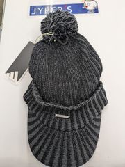 Lｄ【新品未使用品】アディダス COLD.RDY プレートロゴ バイザーニットキャップ JTC36  ゴルフキャップ 帽子 2024秋冬モデル adidas 日本正規品（葛西店）