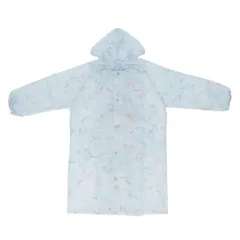 ☆ シェルブルー ☆ 110cm ☆ キッズレインコート 女の子 レインコート 女の子 ランドセル対応 自転車 レイングッズ 雨具 キッズ 子供用 かわいい こども 子ども 子供 小学生 低学年 園児 女児 ガールズ 入学準備 通学 通園