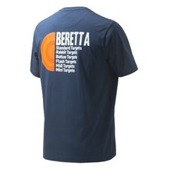 Beretta ベレッタ ディスクグラフィック Tシャツ（ネイビー）クレー射撃