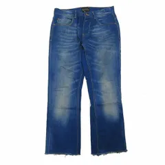 z■ザラ/ZARA JEANS ストレートデニム/ジーンズ【USA/31】青/men's/104【中古】■