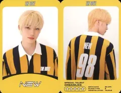 【中古】コレクションカード(男性) THE BOYZ/NEW(ニュー)/衣装ユニフォーム・プロフィール・枠黄/CD「The Start」封入特典スペシャル・フォトカード