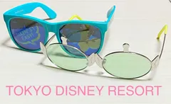 管理No.258 128 TOKYO DISNEY RESORTサングラス2本セット ディズニー PIXAR ピクサー ミッキー リトルグリーンメン