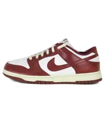 ナイキ NIKE □ 【 WMNS DUNK LOW PRM Team Red and White FJ4555 100